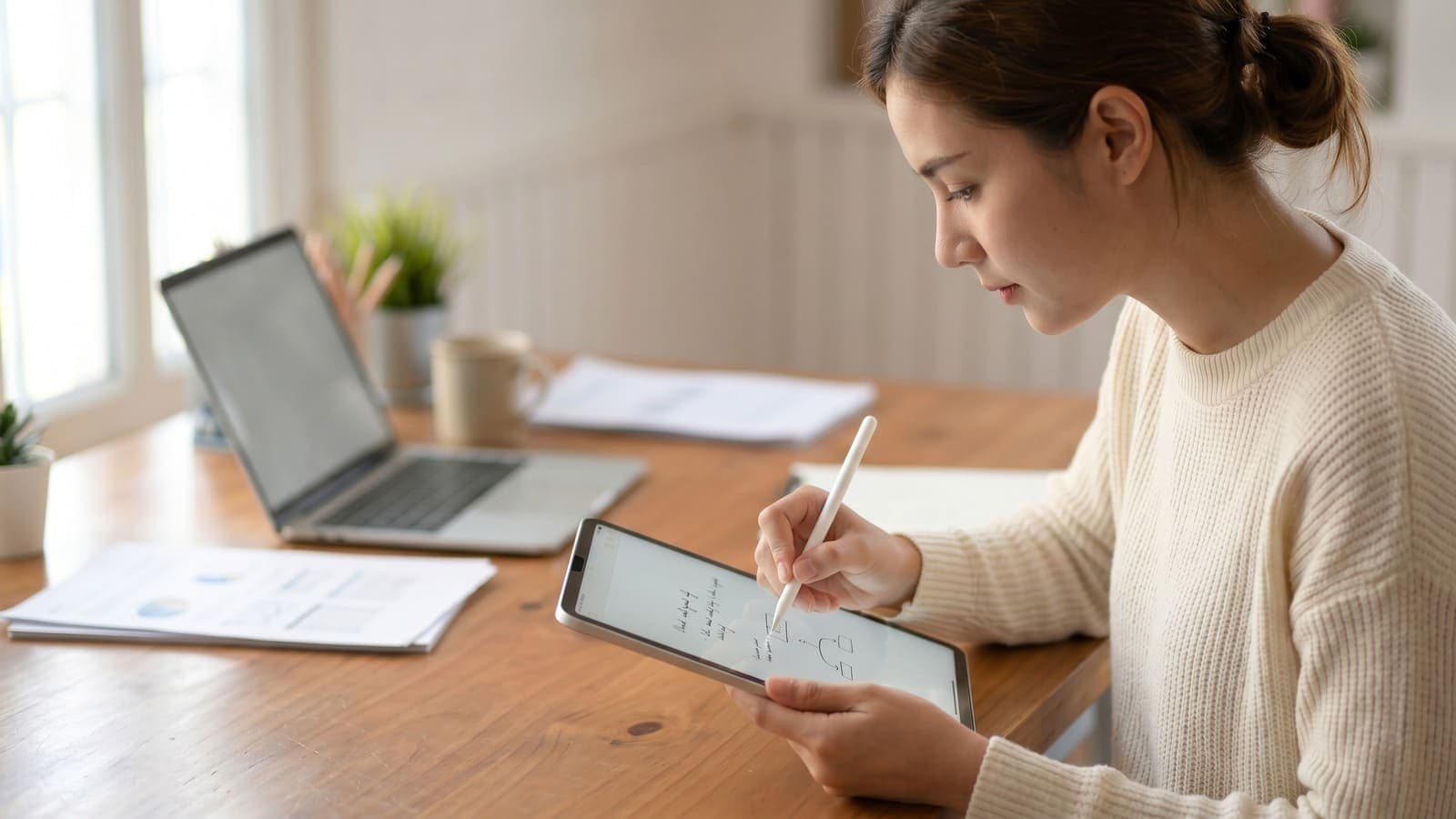 Работа на iPad со стилусом в Красноярске