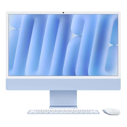 iMac 24" (M4 8C CPU, 8C GPU, 2024) Retina 4,5K, 16 GB, 256 GB SSD (MWUF3) Blue