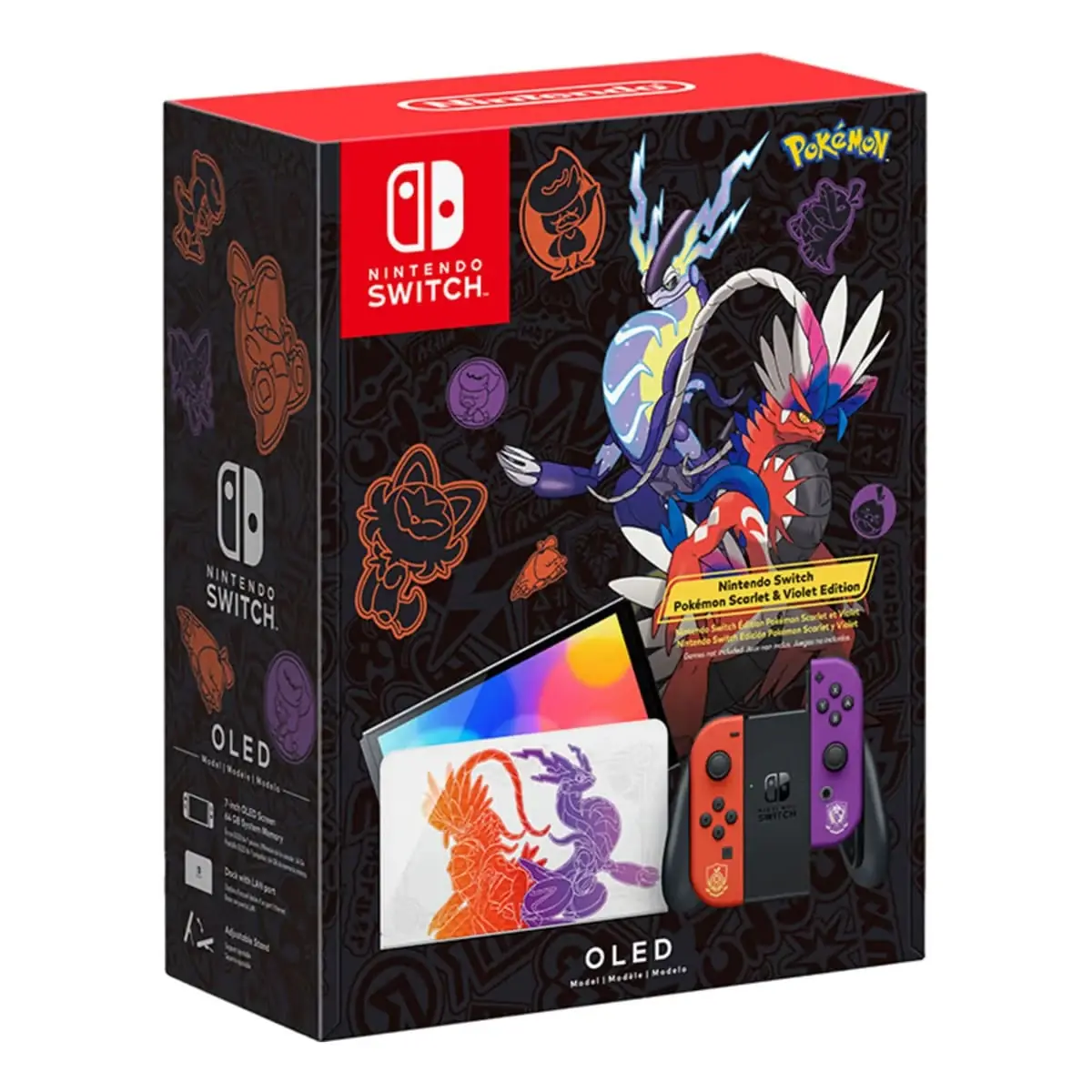 Игровая консоль Nintendo Switch OLED 64 GB Pokemon Skarlet and Violet Edition