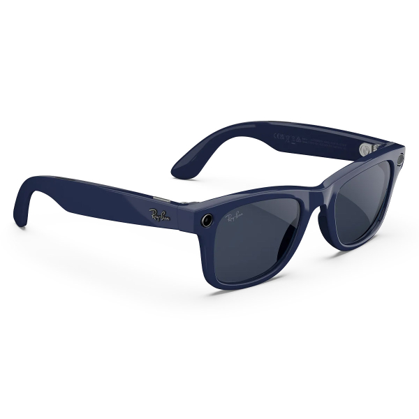 Умные очки Ray-Ban Wayfarer Gen 2 (RW4012), размер M, Shiny Cosmic Blue/Transitions Sapphire