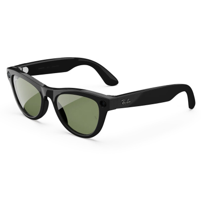 Умные очки Ray-Ban Skyler Gen 2 (RW4014), Shiny Black/G-15 Green